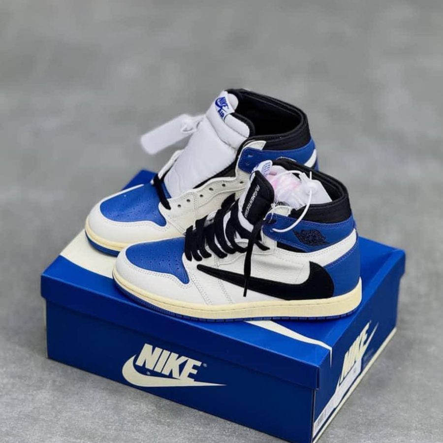 نایک ایر جردن ۱ ساقدار تراویس فرگمنت Nike air jordan 1 travis scott fragment