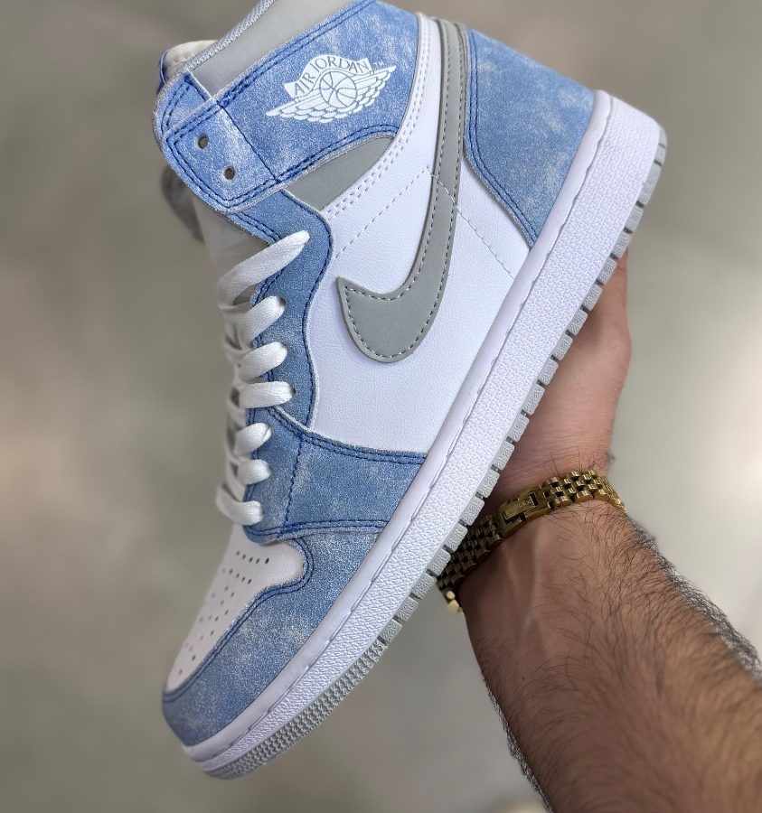 Alternative view of نایک ایر جردن ۱ ساقدار هایپر رویال Nike Air Jordan 1 High Hayper Royal