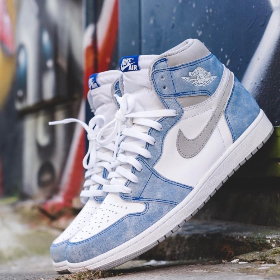 نایک ایر جردن ۱ ساقدار هایپر رویال Nike Air Jordan 1 High Hayper Royal