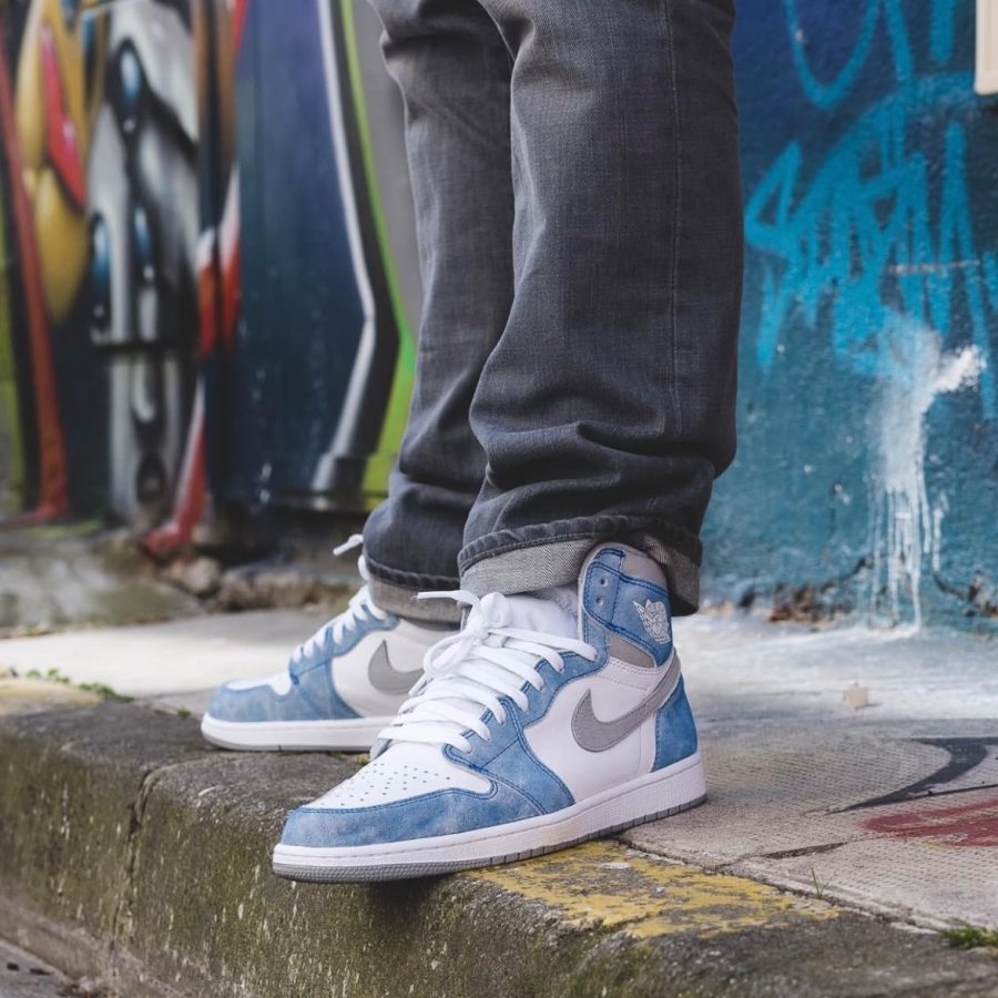 Alternative view of نایک ایر جردن ۱ ساقدار هایپر رویال Nike Air Jordan 1 High Hayper Royal