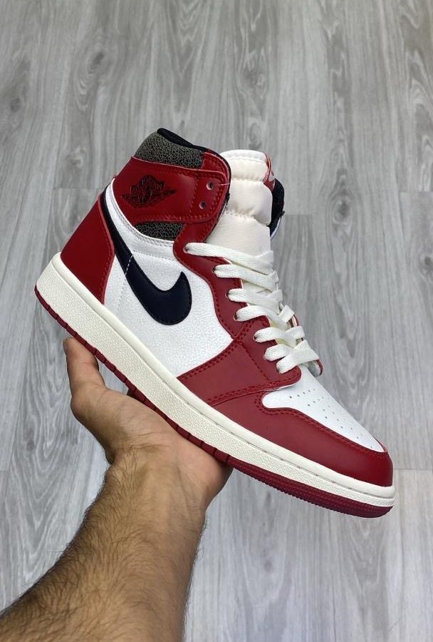 Alternative view of نایک ایر جردن ۱ ساقدار شیکاگو Nike Air Jordan 1 High Chicago