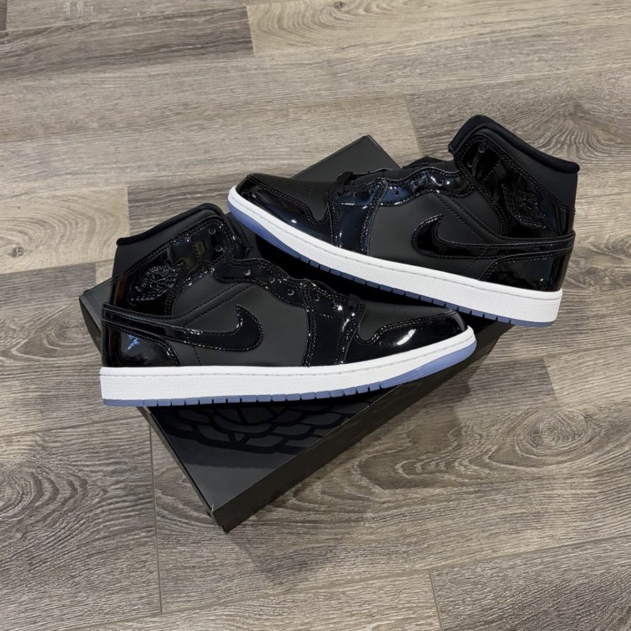 نایک ایر جردن ۱ ساقدار ورنی اسپیس جم Nike Air Jordan 1 Mid Se Space Jam